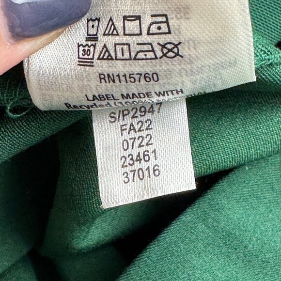 Alfani NEW Ess. Skinny Career Pants Green Plus Size 24W Tummy Control Career - Picture 9 of 12